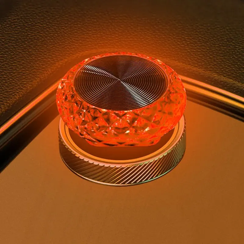 Mini veilleuse LED USB portable pour voiture, éclairage d'ambiance décoratif pour habitacle, plug and play 10
