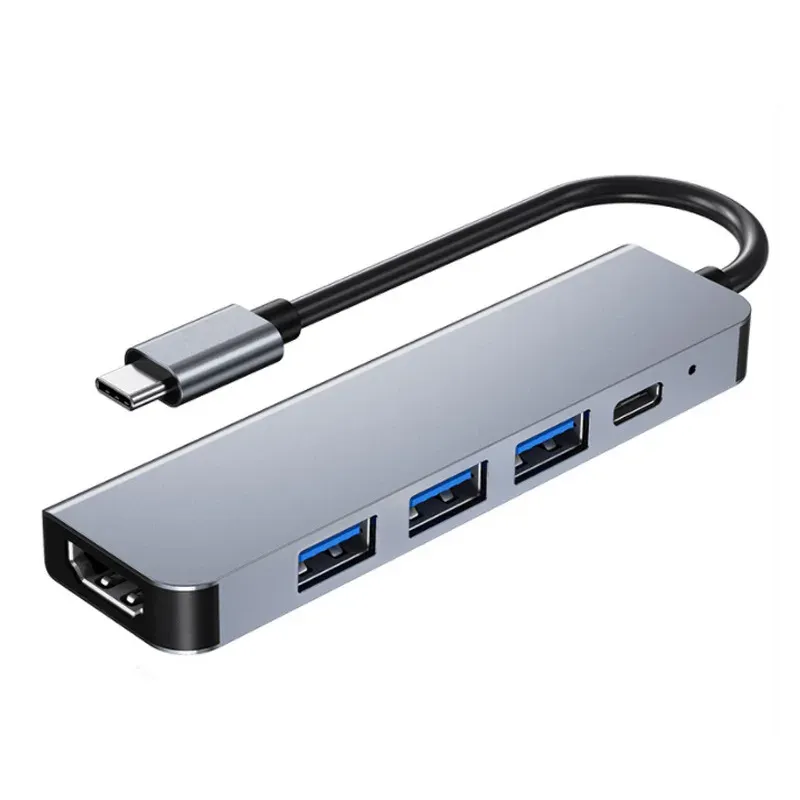 Hub USB-C 5 ports finitions