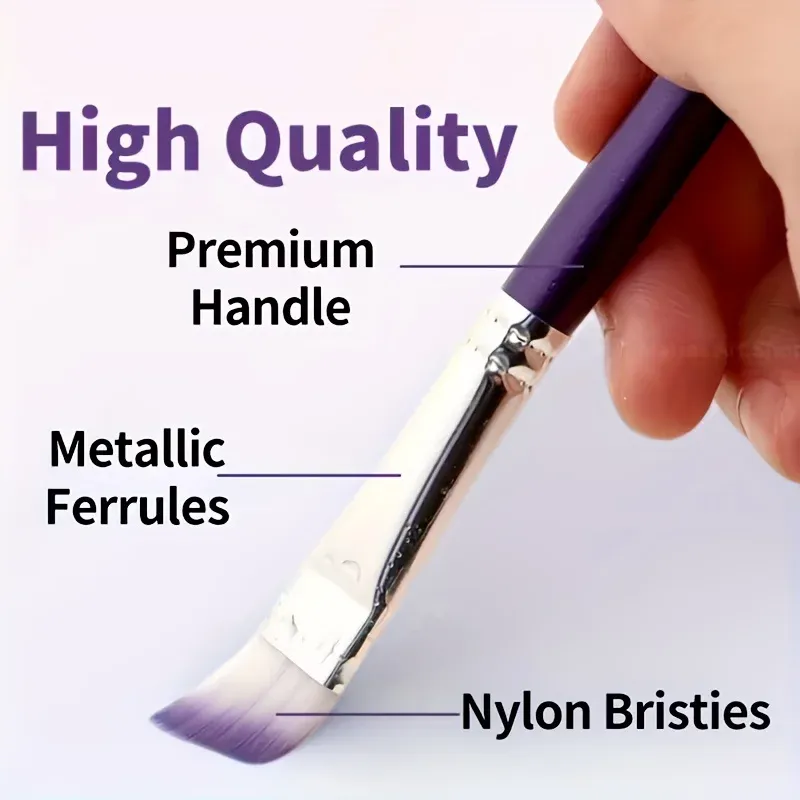 Ensemble de pinceaux professionnels pour la peinture et le maquillage, 7 à 11 pièces 4