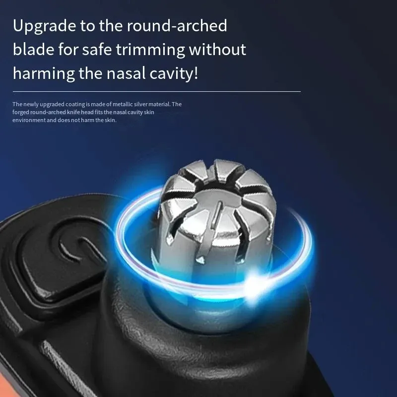 Tondeuse à poils de nez portable, mini-tondeuse pour nez et oreilles, tondeuse rechargeable pour homme 2