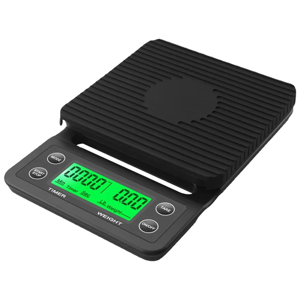 Balance de cuisine numérique professionnelle 40 kg / 1 g en acier inoxydable, avec fonction tare, calcul du prix et comptage, pour viandes et légumes 8