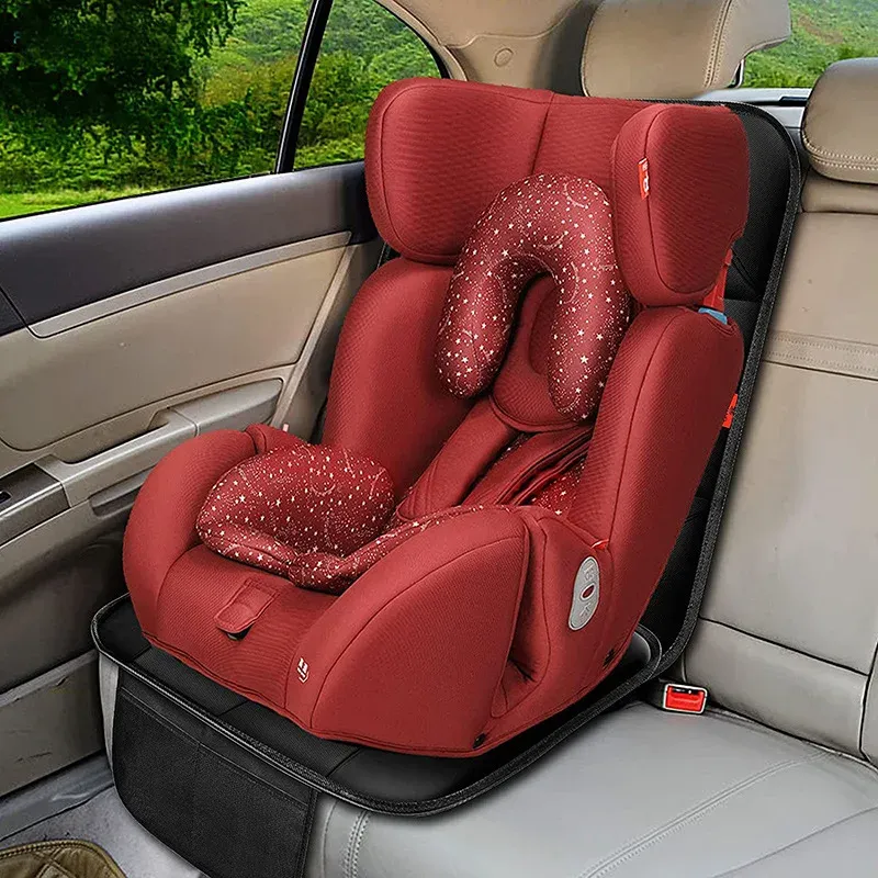 Détail du coussin de protection pour siège auto