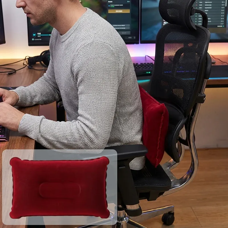 Oreiller gonflable pour un repos optimal
