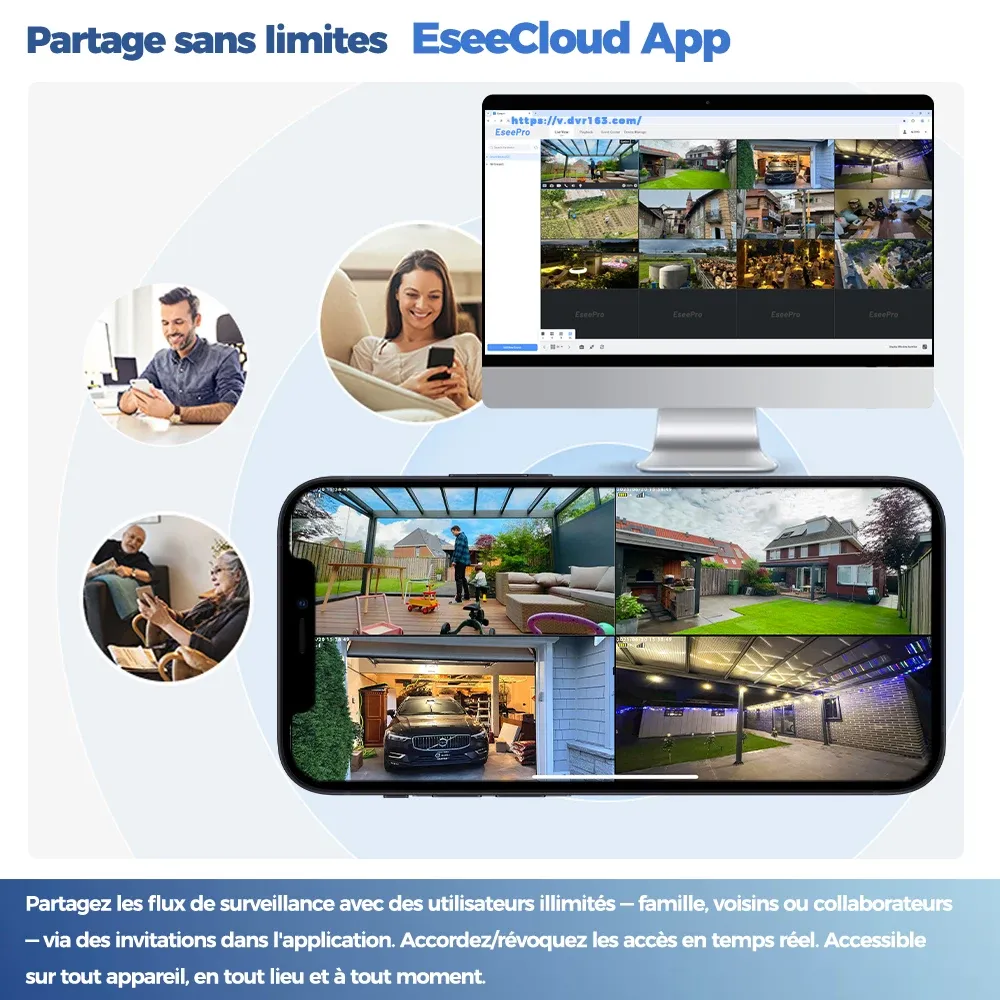 Options de stockage flexibles pour la caméra ALEVIO