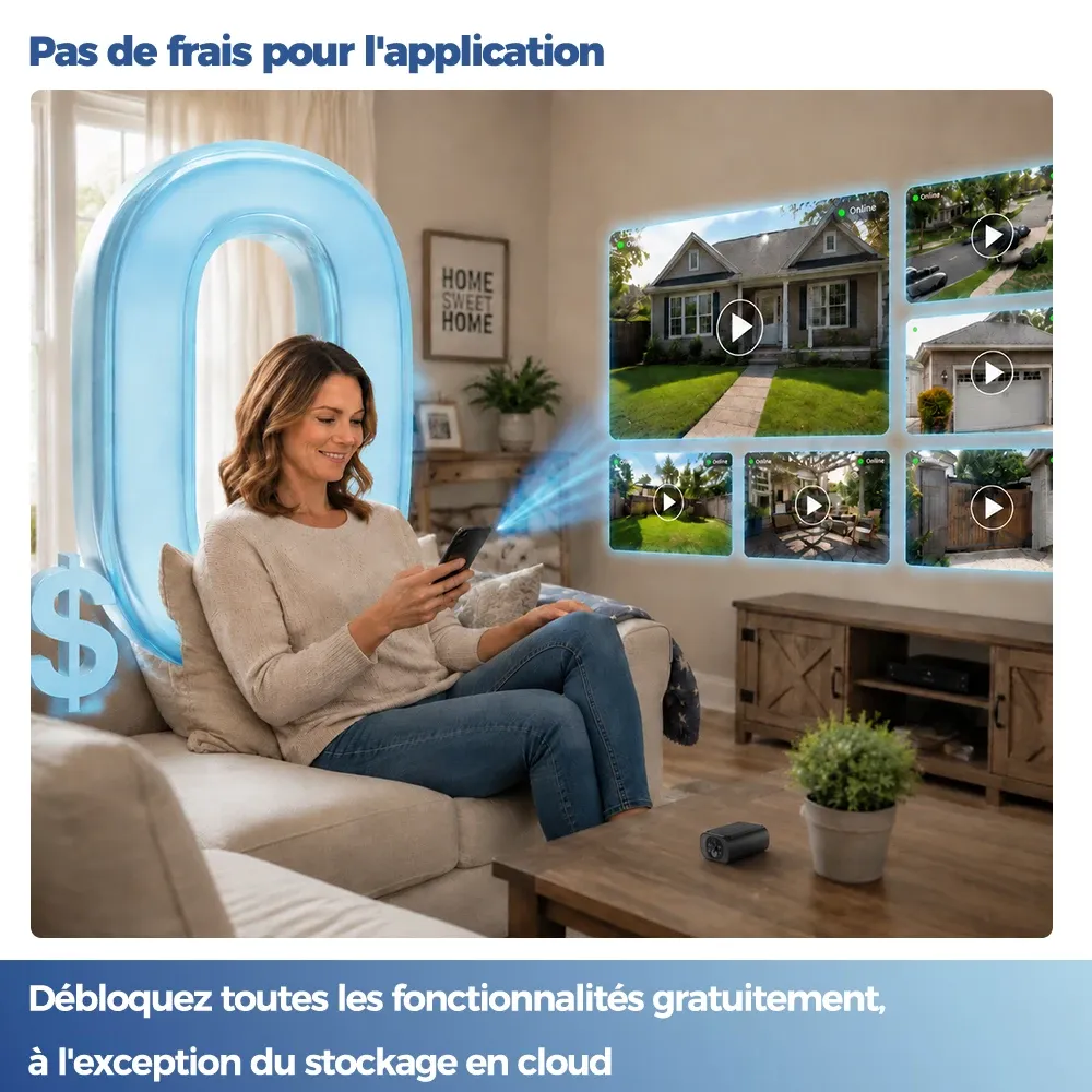 Partage d'accès à la caméra ALEVIO avec plusieurs utilisateurs