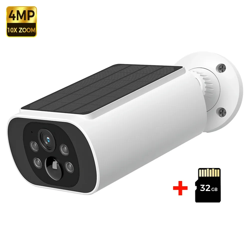 ALEVIO Caméra WiFi d'extérieur solaire sans fil 2,5K, longue autonomie en veille, enregistrement 24/7, vision nocturne couleur, audio bidirectionnel, détection IA 11