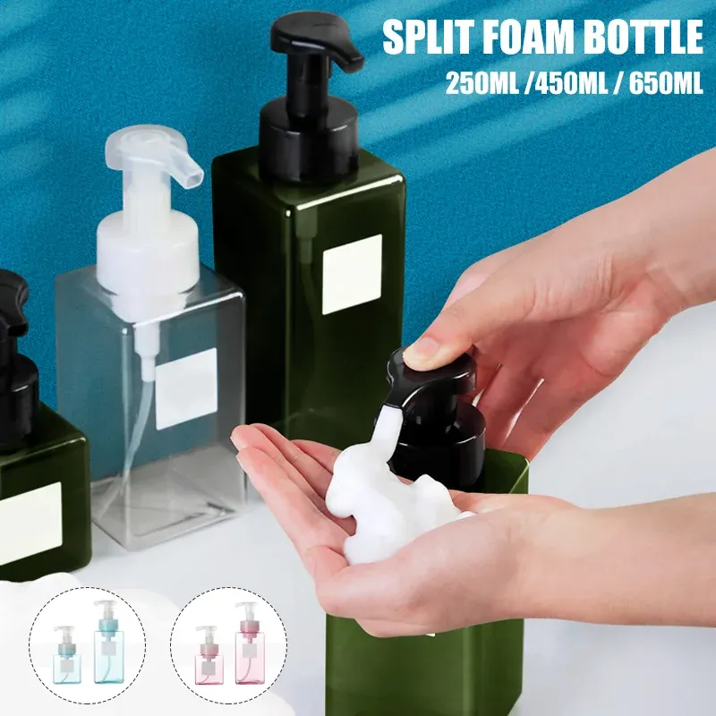 Bouteille distributrice de mousse portable Regina Despenser, pompe manuelle, distributeur de mousse, liquide, HOBottling, 250 ml, 450 ml, 650 ml