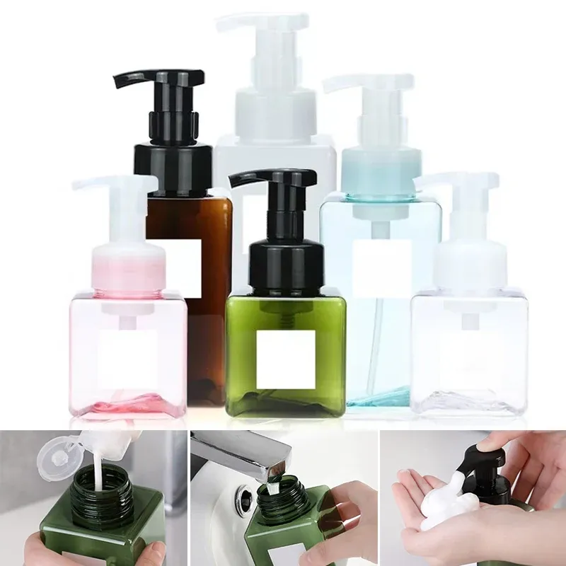 Distributeur de mousse portable en situation