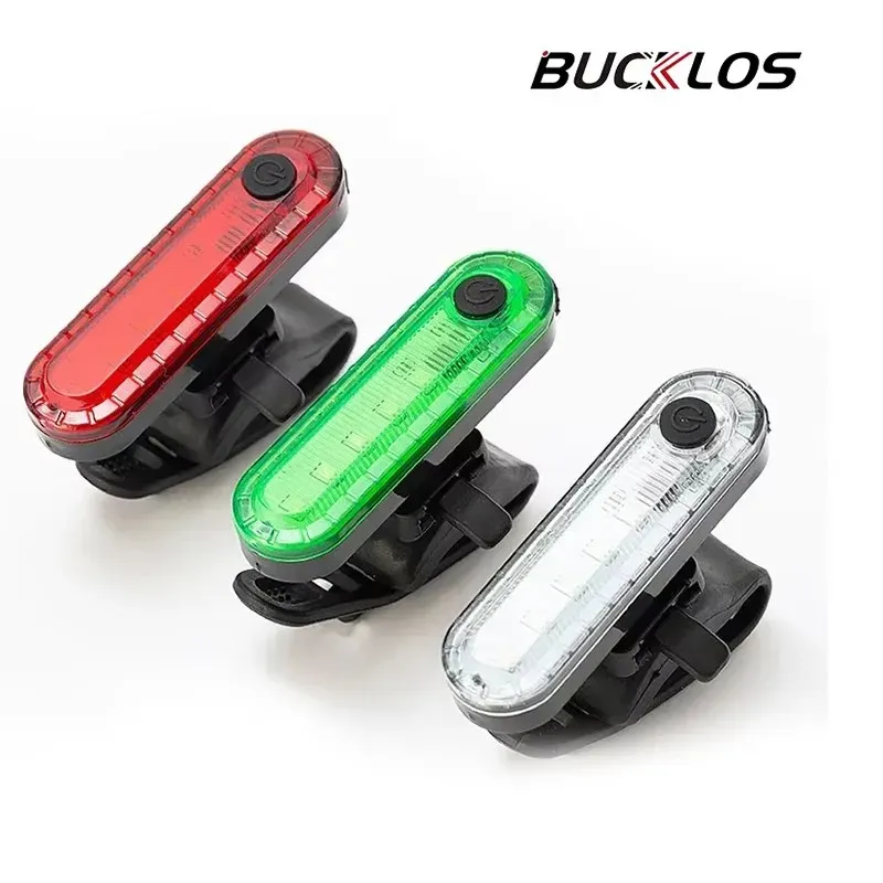 Feu arrière de vélo rechargeable, feu arrière pour vélo de route et VTT, étanche, LED, mini lanterne, éclairage de cyclisme