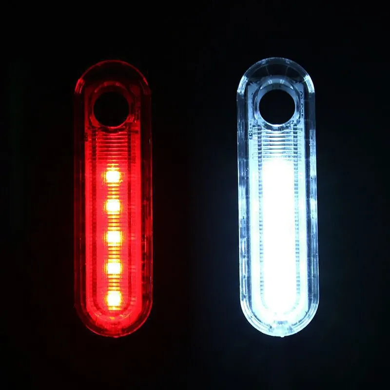 Détail de l'éclairage LED vélo