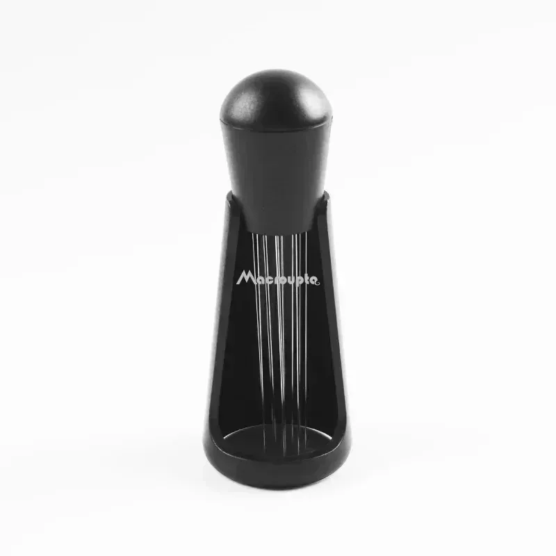 Agitateur de café expresso en bois, outil de distribution manuel pour barista 8