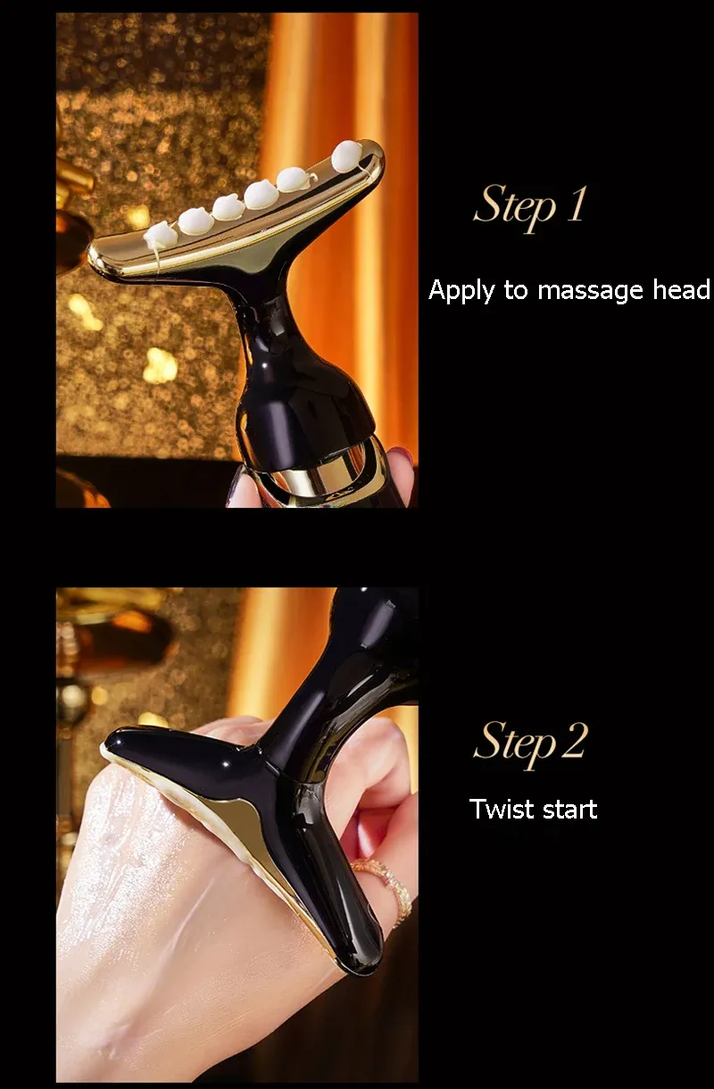 Masseur de visage pour le lifting et le modelage du visage