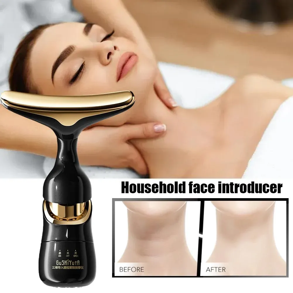 Masseur de visage utilisé pour un soin du visage