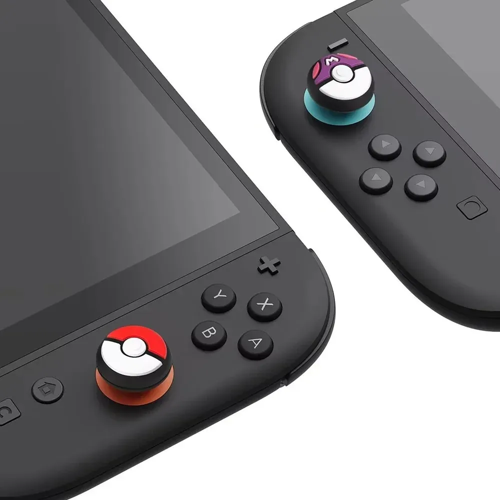 Détail des capuchons de joystick Poké Ball