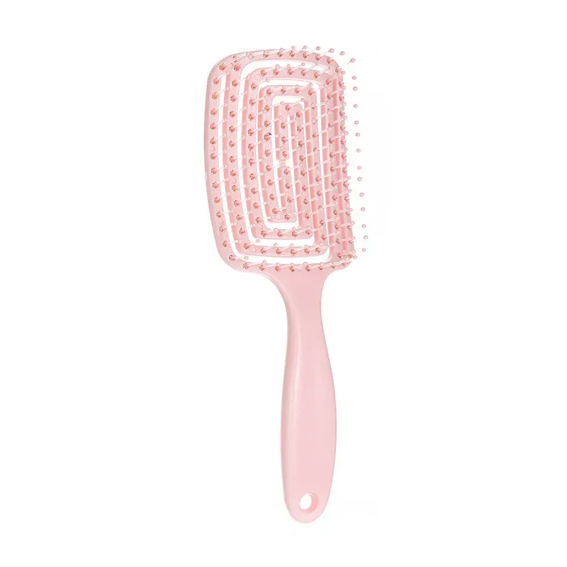 Peigne démêlant de massage pour cheveux WANMEI, à conception évidée, pour cheveux naturels et perruques 13