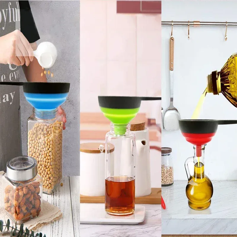 Entonnoirs de cuisine en silicone