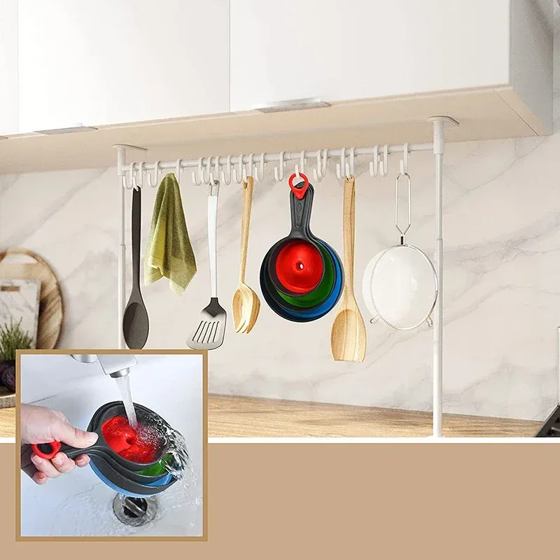 Entonnoirs pliables en silicone
