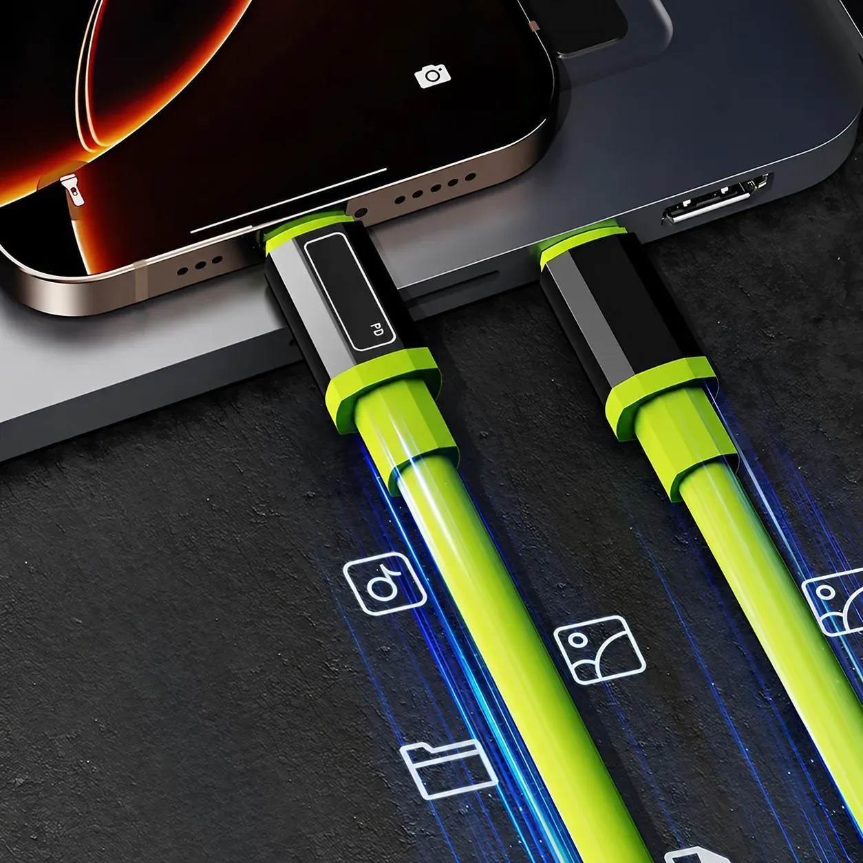 Câble de charge rapide USB-C pour iPhone 17, Samsung, Huawei et Xiaomi 5