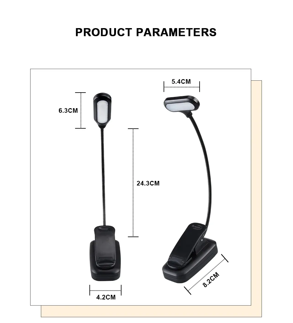 Lampe de livre LED en situation de lecture nocturne