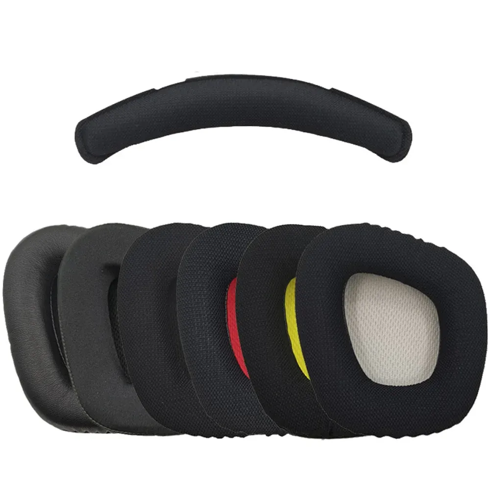 Coussinets de remplacement en mousse à mémoire de forme pour casque Corsair Void PRO ELITE RGB