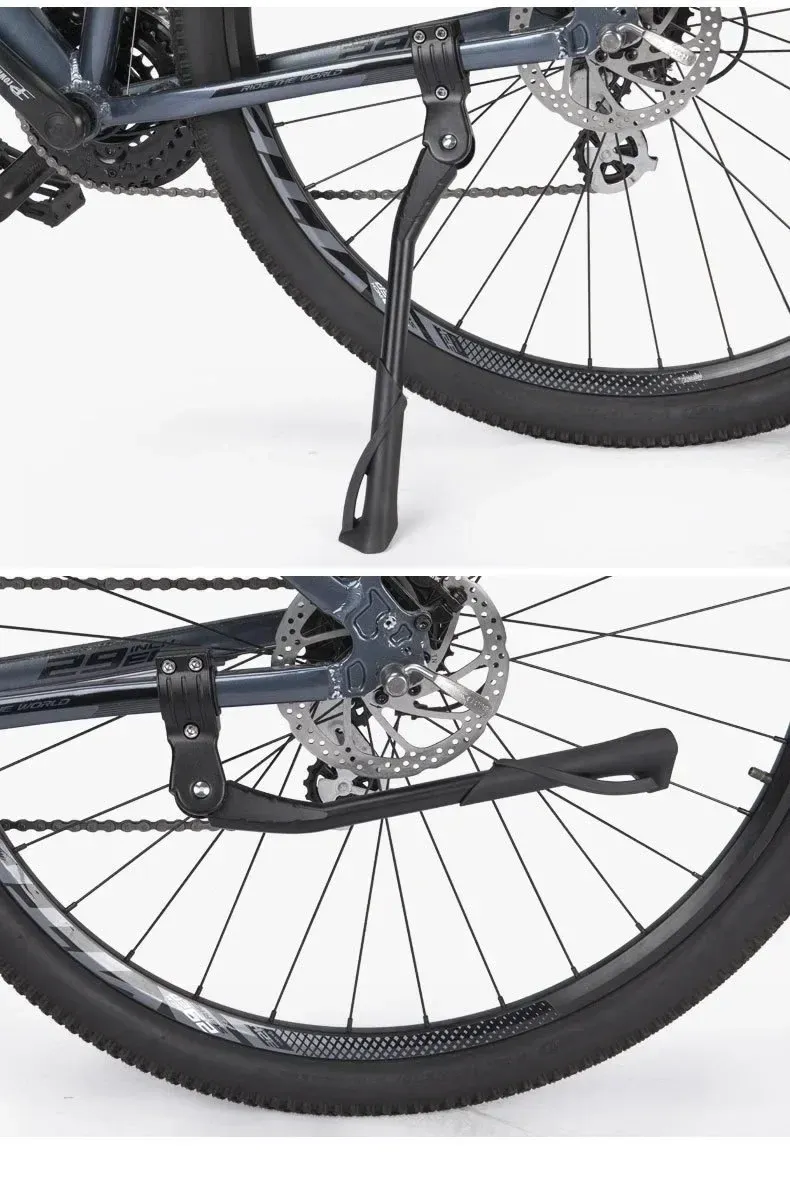 Béquille de vélo réglable, vue finale