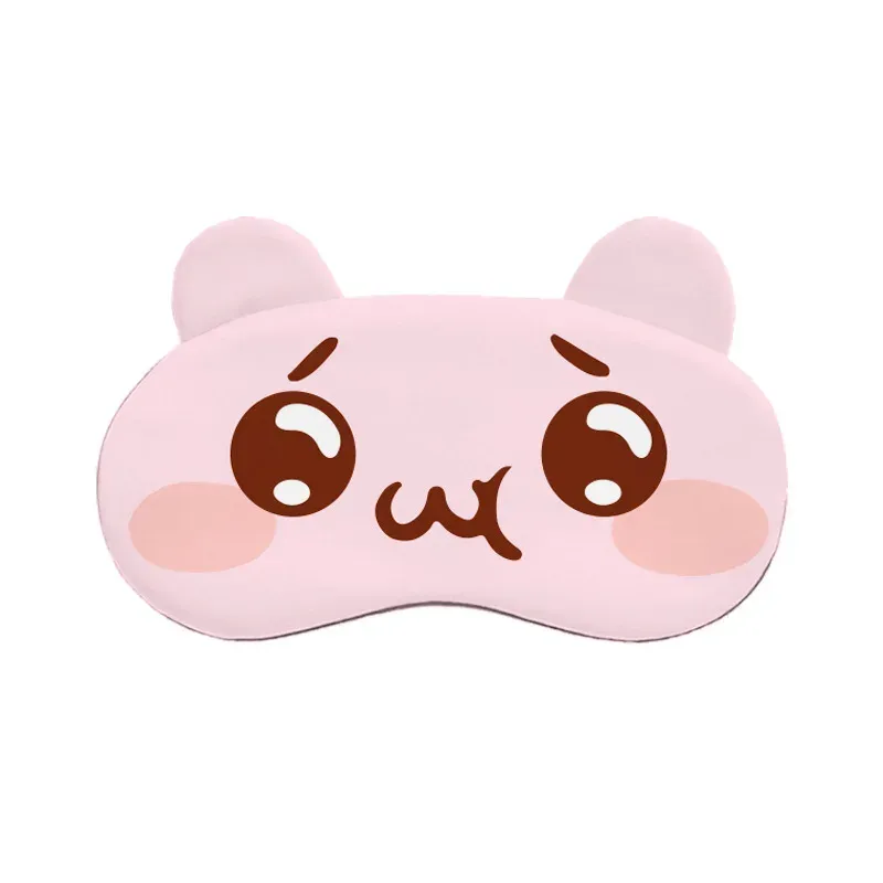 Masque pour les yeux mignon style dessin animé, confortable, bloque la lumière, soulage la fatigue oculaire, réglable 9