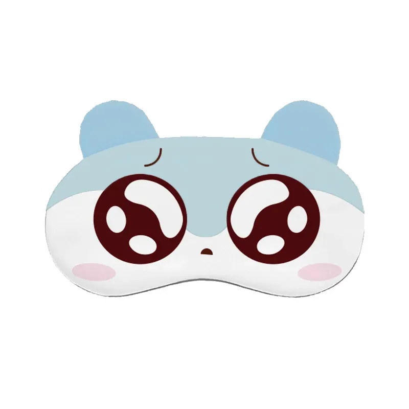 Masque pour les yeux mignon style dessin animé, confortable, bloque la lumière, soulage la fatigue oculaire, réglable 8