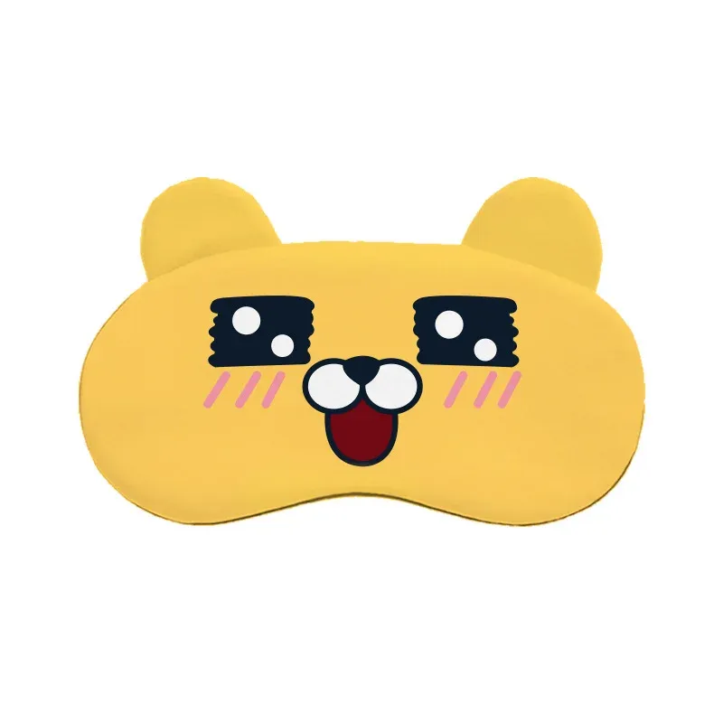 Masque pour les yeux mignon style dessin animé, confortable, bloque la lumière, soulage la fatigue oculaire, réglable 17