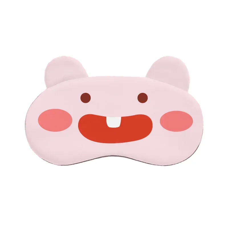 Masque pour les yeux mignon style dessin animé, confortable, bloque la lumière, soulage la fatigue oculaire, réglable 14