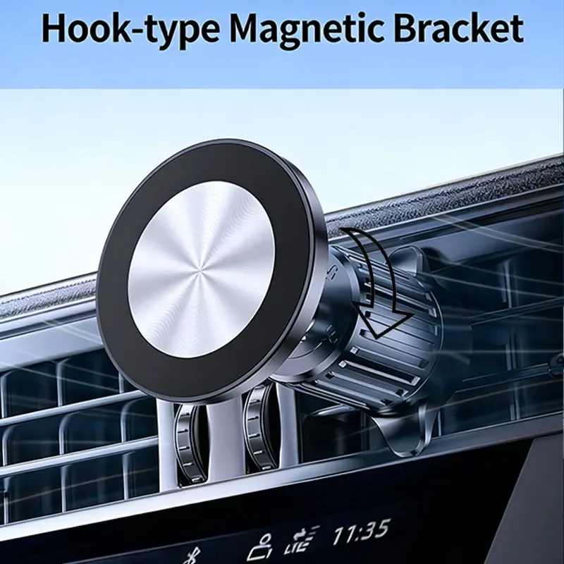 Support magnétique MagSafe universel pour voiture, compatible rotule sphérique 17 mm 2