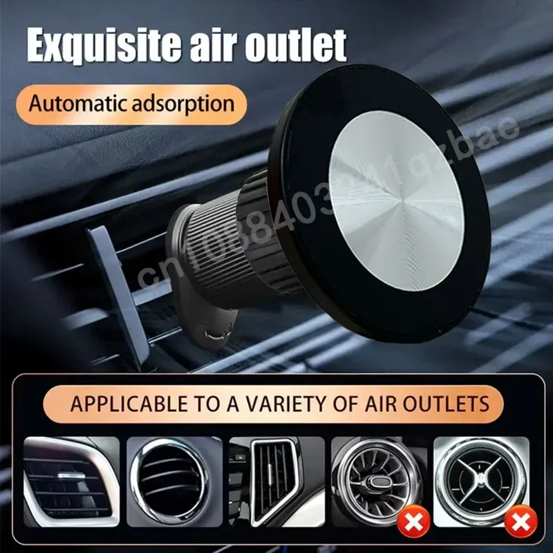Support magnétique MagSafe universel pour voiture, compatible rotule sphérique 17 mm 4