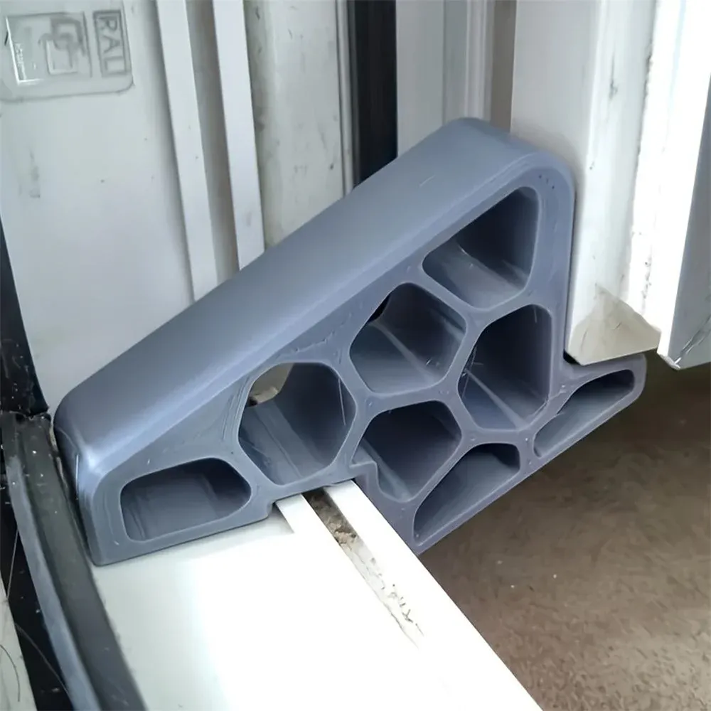 Lot de 5 butées de porte antidérapantes et robustes, coupe-vent pour balcon et fenêtre 4