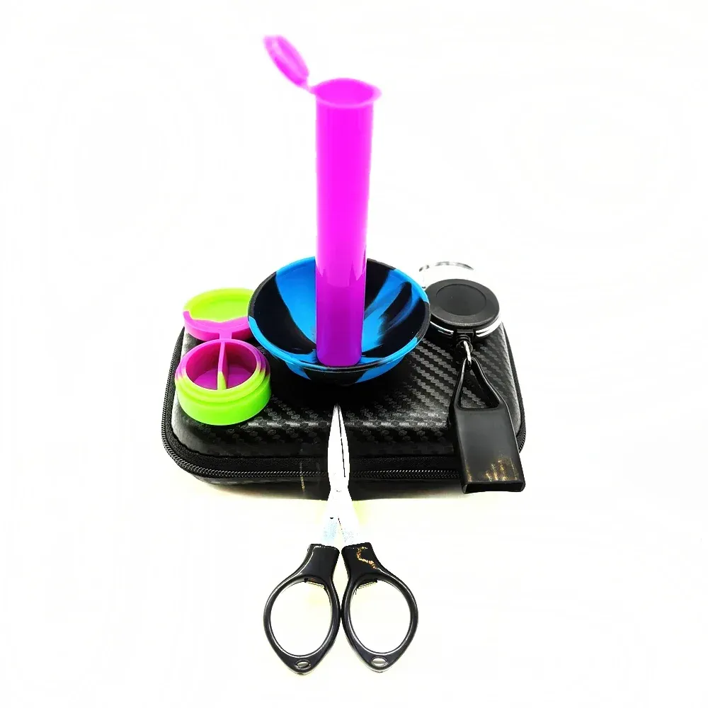 Ensemble de conteneurs antiadhésifs en silicone comprenant pots, ciseaux, bol et boîte de rangement cadeau 2