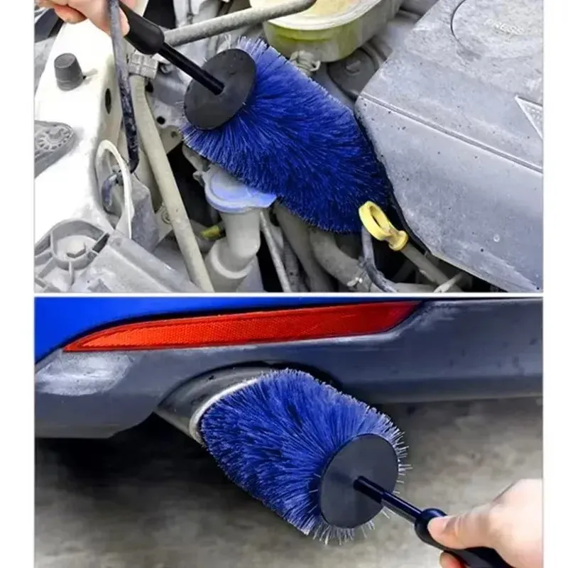 Brosse de nettoyage multifonction pour roue de voiture, vue 3