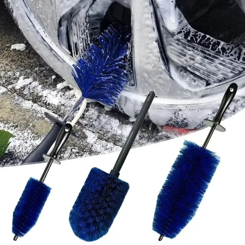 Brosse de nettoyage multifonction pour roue de voiture, vue 1