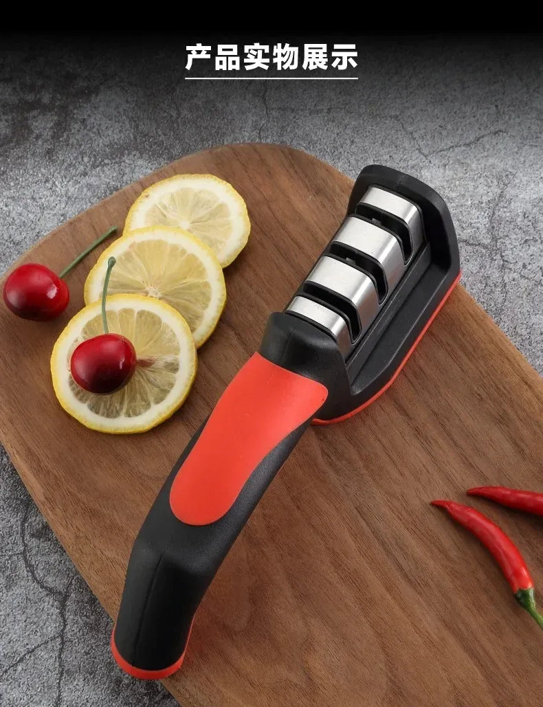 Aiguiseur de couteaux de cuisine en situation