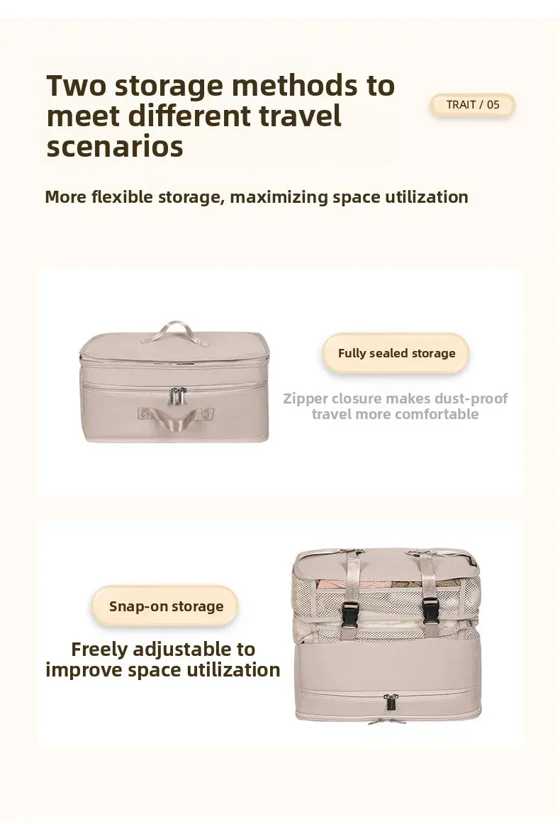 Rangement des vêtements en voyage