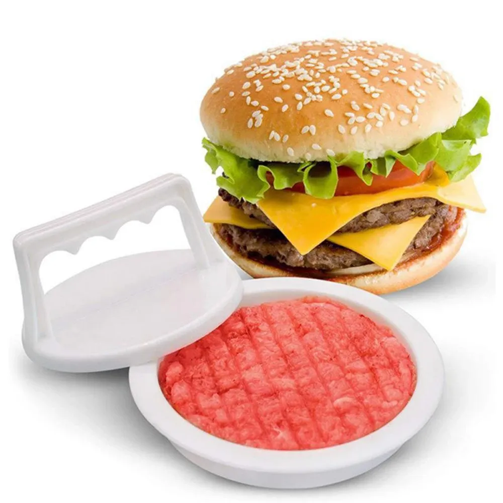 Presse à hamburger en plastique en situation