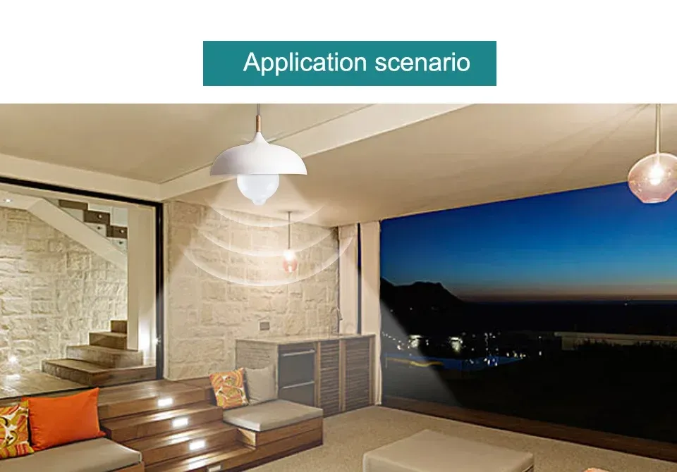 Ampoule LED, mise en valeur de l'espace