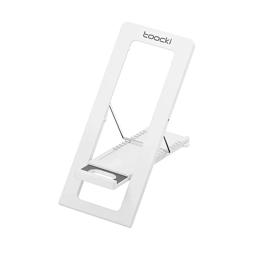 Support de téléphone portable pliable universel, support fin et léger pour iPhone 14, 13, Samsung S22, Xiaomi, support de bureau 8