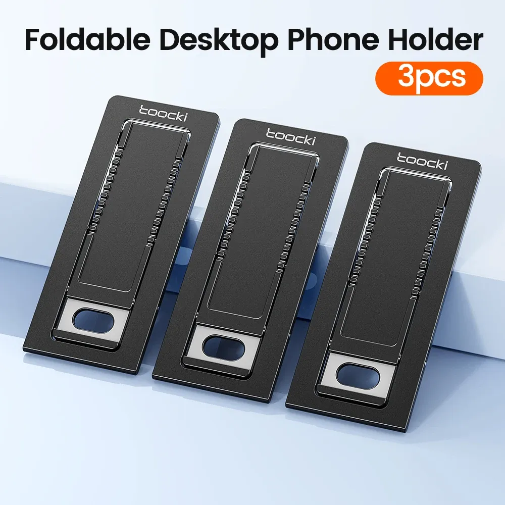 Support de téléphone portable pliable universel, support fin et léger pour iPhone 14, 13, Samsung S22, Xiaomi, support de bureau 9