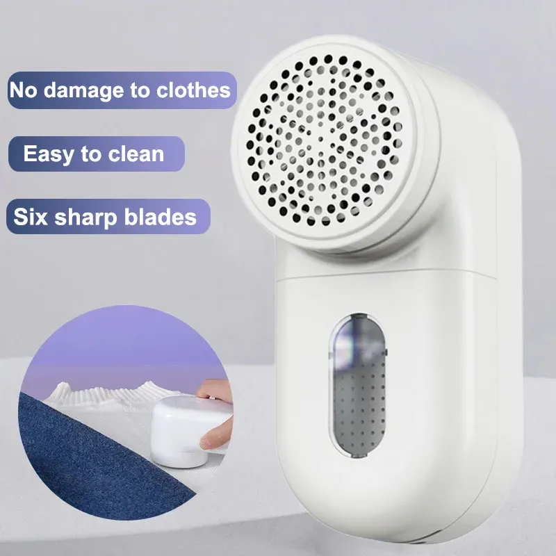 Rasoir anti-bouloches portable rechargeable pour vêtements et pulls