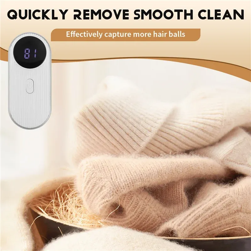 Rasoir anti-bouloches portable rechargeable pour vêtements et pulls 6