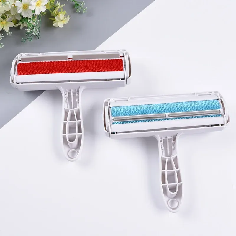 Rouleau à peluches lavable et réutilisable pour animaux de compagnie, outil de nettoyage portable pour vêtements, canapés et meubles 4