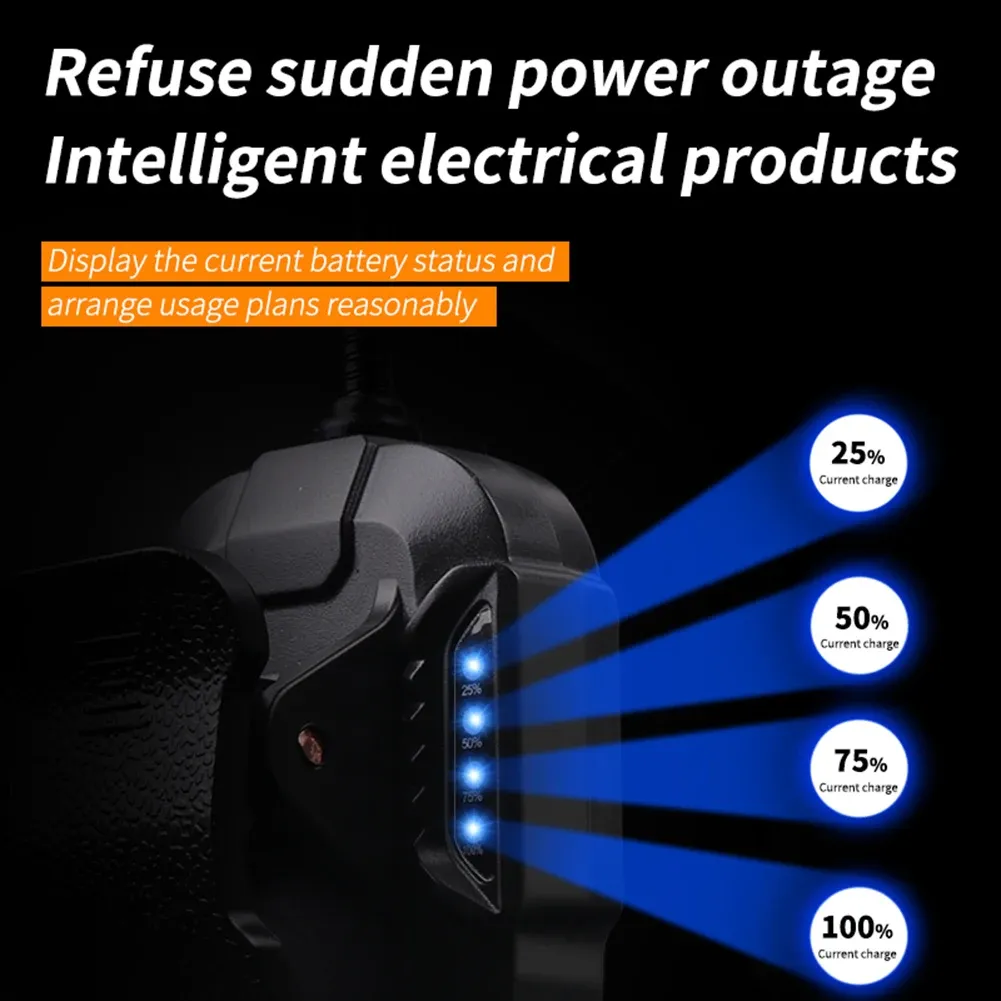 Lampe de lecture rechargeable à pince avec capteur de mouvement, étanche, idéale pour le camping et la pêche 6
