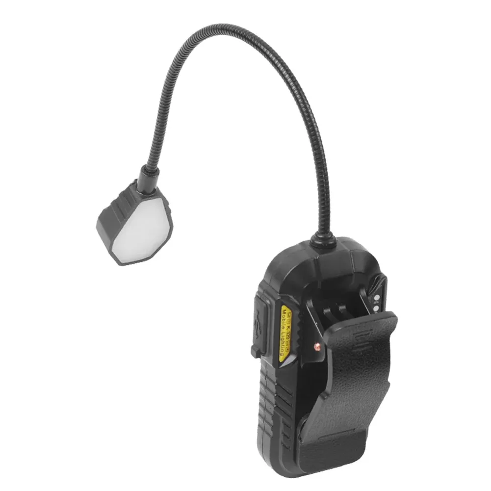 Lampe de lecture rechargeable à pince avec capteur de mouvement, étanche, idéale pour le camping et la pêche 7
