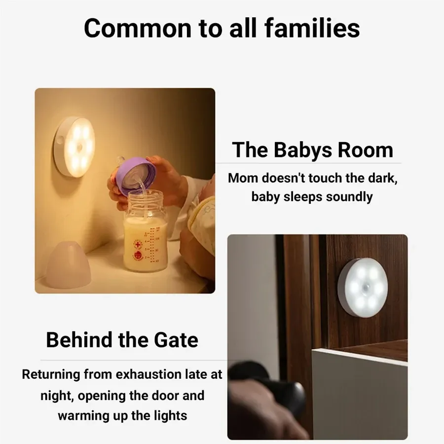 Veilleuse LED dans un intérieur moderne