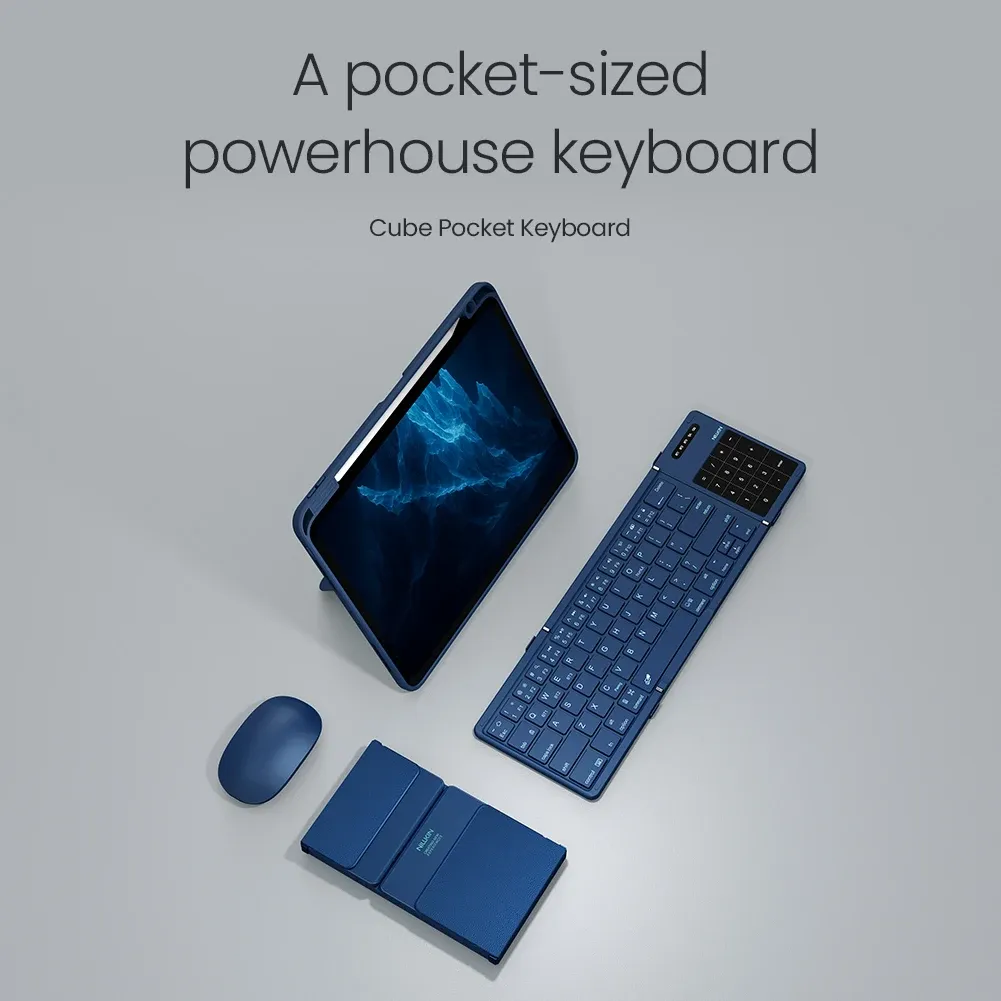 Vue d'ensemble du clavier sans fil NILLKIN pliable