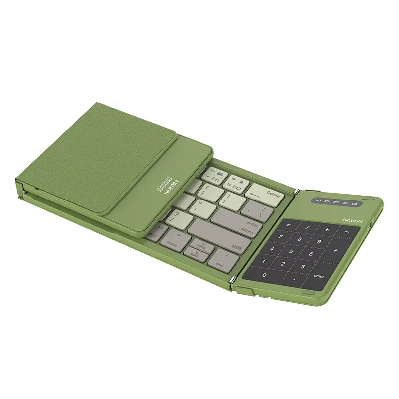 Clavier Bluetooth pliable NILLKIN avec pavé tactile, mini clavier rechargeable pour le bureau et les voyages, compatible Windows, iOS, Android et PC 9