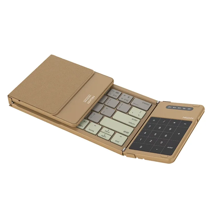 Clavier Bluetooth pliable NILLKIN avec pavé tactile, mini clavier rechargeable pour le bureau et les voyages, compatible Windows, iOS, Android et PC 11